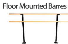 New floor mounted brackets from Custom Barres